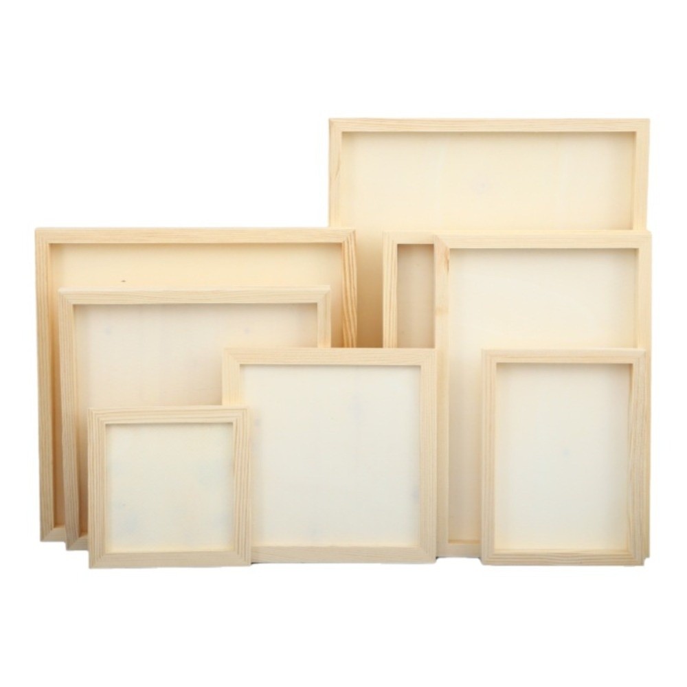 Engraved Wood Frame - Kerajinan Kayu Bingkai Kayu Kosong untuk