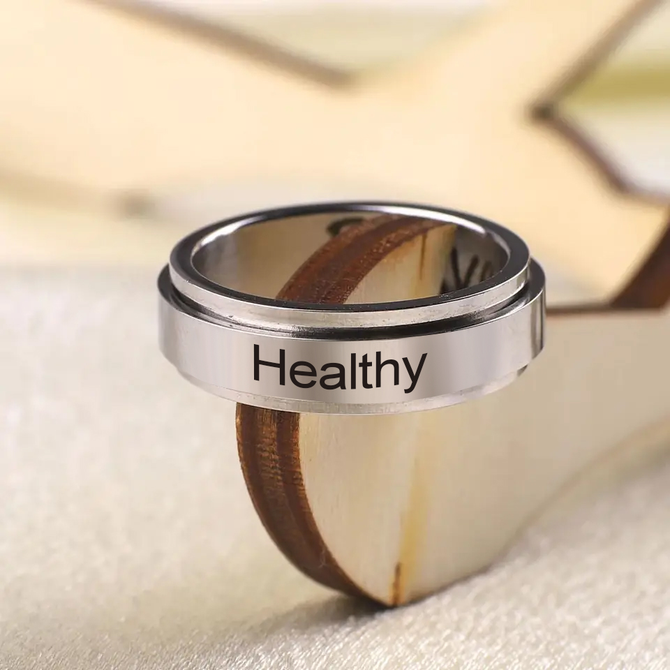 COOLTIME Cincin Nama Terukir K - Initial Ring Custom ulasan dan harga