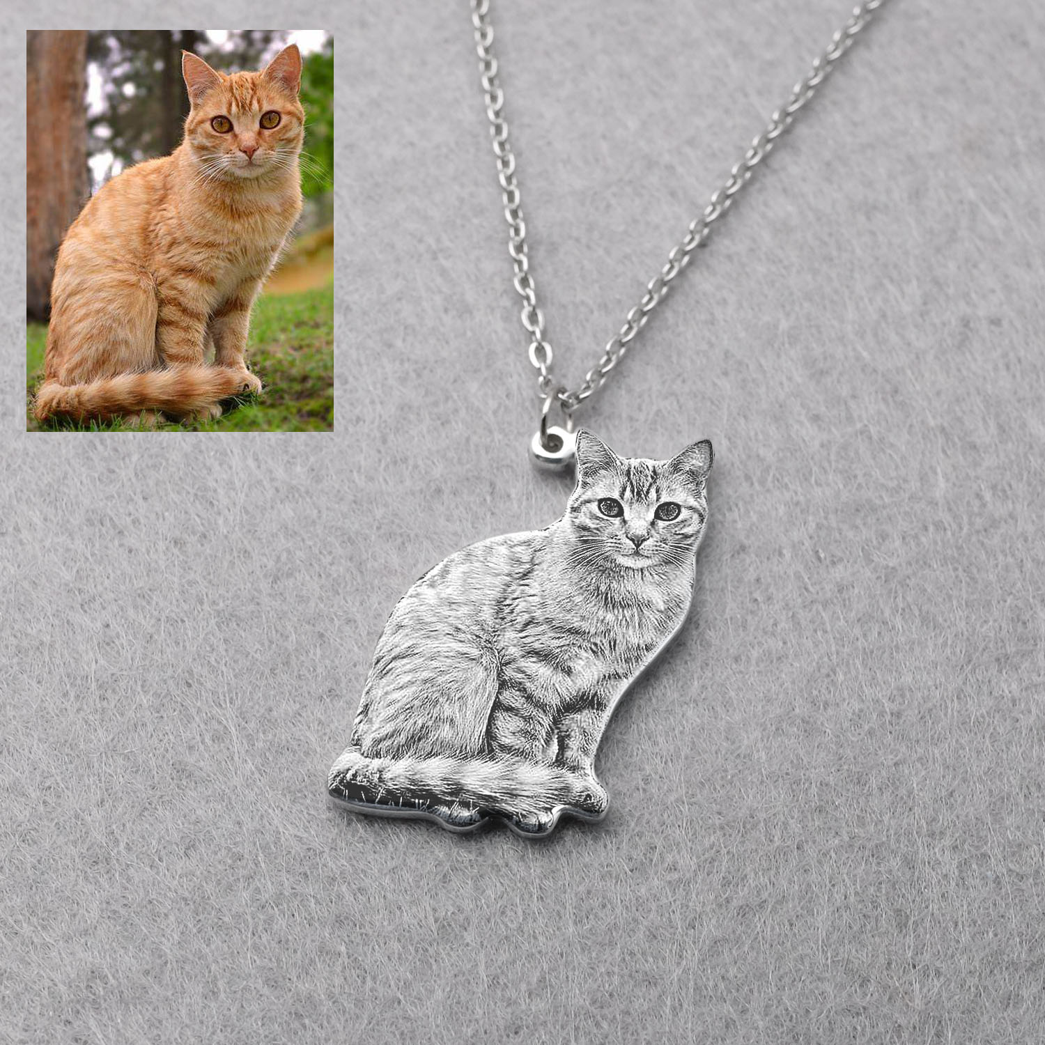 Kalung Gambar Hewan Peliharaan - Pet Portrait Custom ulasan dan harga